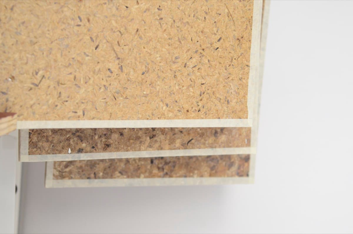 BioTile biocomposite ceiling panels