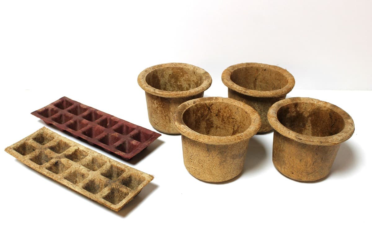 Coir Pots & Sapling Trays